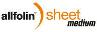 Logo allfolin® sheet medium – Perga GmbH